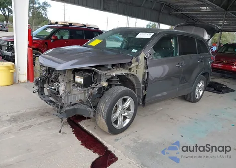 2014 Toyota Highlander Limited Platinum V6 z USA, uszkodzony, nr VIN 5TDDKRFHXES023402